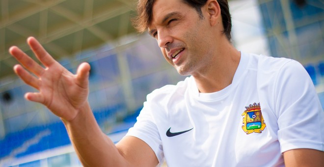 Fernando Morientes jugó siete temporadas en el Madrid, en el que ganó tres Copas de Europa.- CHRISTIAN GONZÁLEZ