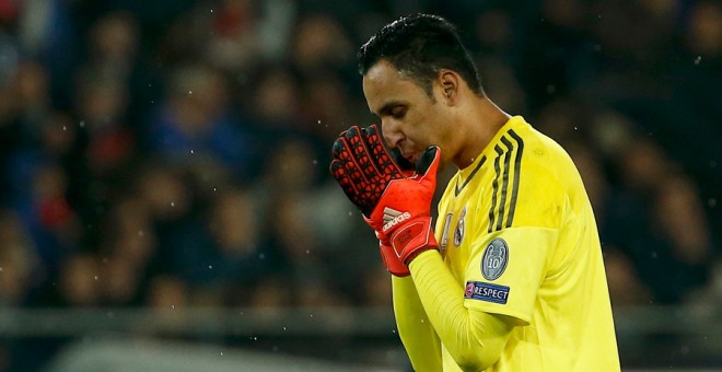 Keylor Navas, en un partido reciente con el Real Madrid. REUTERS/Benoit Tessier