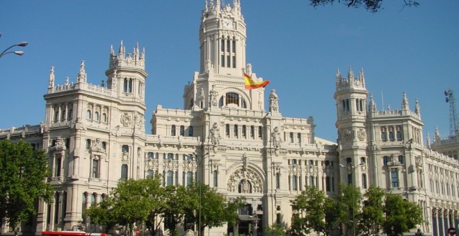 Fachada del Ayuntamiento de Madrid