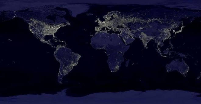 Evidencias abrumadoras de una nueva era en la Tierra, el Antropoceno. /CRAIG MAYHEW y ROBERT SIMMON, NASA GSFC