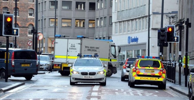 La policía de Liverpool ha acordonado la zona. / Liverpool Echo.