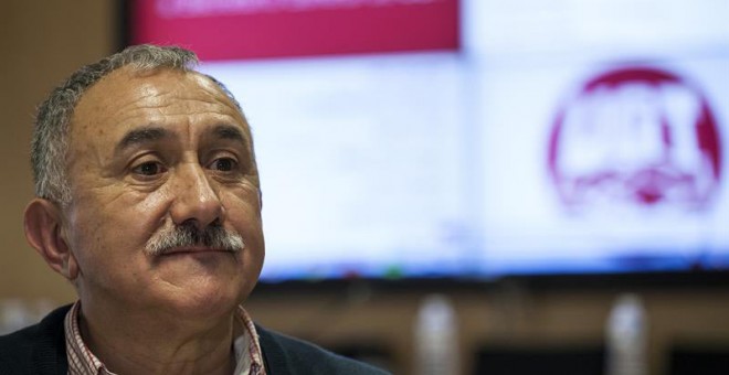 El candidato a la Secretaría General de UGT y líder del sindicato en Catalunya, Josep Álvarez. / SANTI DONAIRE (EFE)