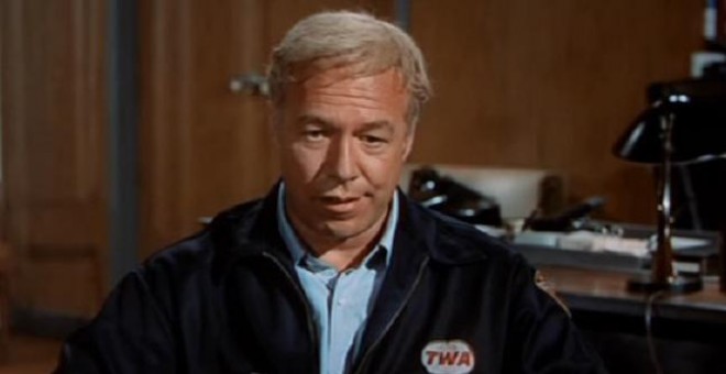 George Kennedy en la película 'Aeropuerto'.