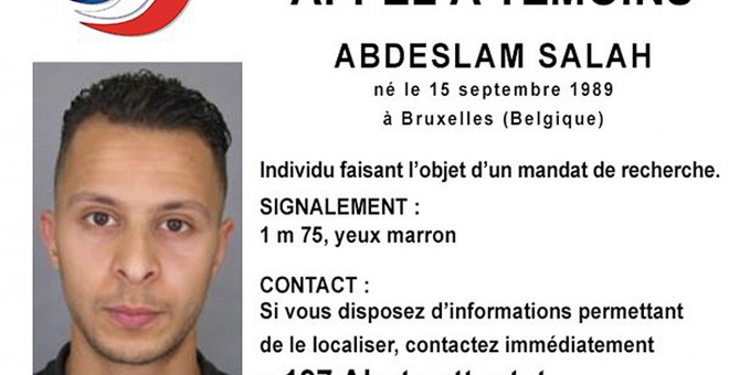 Imagen difundida por la Policía franceas de Salah Abdeslam. - REUTERS