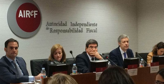 Acto de la presentación de la Memoria de Actividades de 2015. / EP