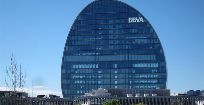 Sede del BBVA en la zona norte de Madrid. E.P.