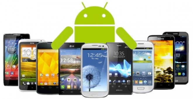 Smartphones con Android.