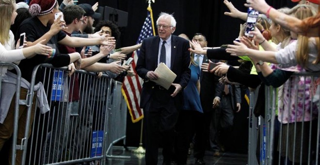 El senador de Vermont y candidato presidencial demócrata, Bernie Sanders. - EFE