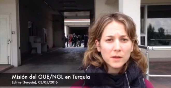 Marina Albiol, desde la zona de Garziantep, en la frontera de Turquía con Siria.