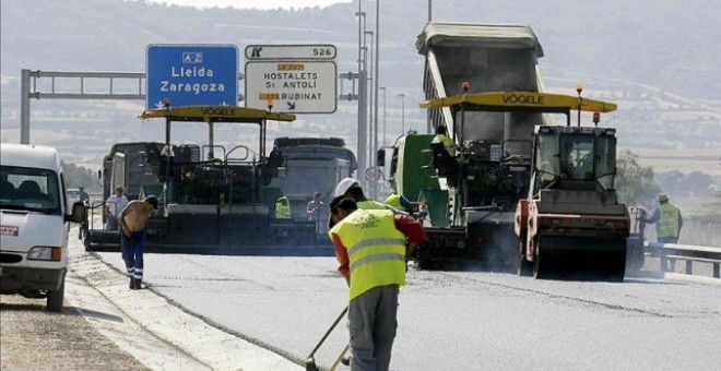 Conservación de carreteras | Foto: EFE