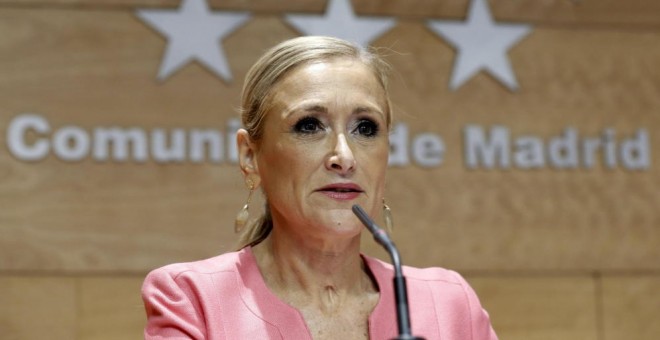 Cristina Cifuentes, presidenta de la Comunidad de Madrid.- EFE