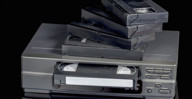 Uno de los reproductores de VHS fabricados por la compañía nipona Funei que ha anunciado que cancela de forma definitiva su producción