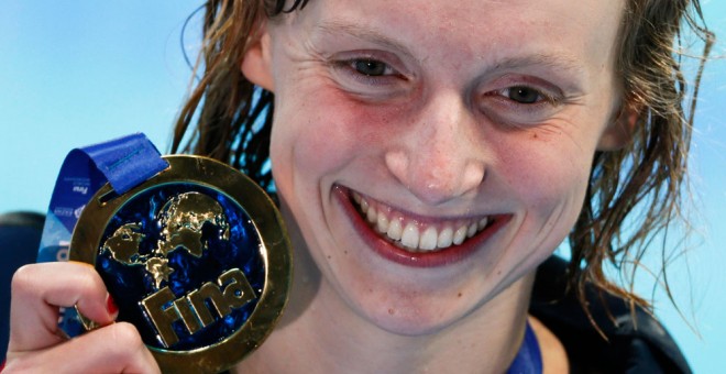 Katie Ledecky. /REUTERS