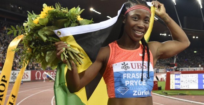 Shelly-Ann Fraser-Pryce. /AFP