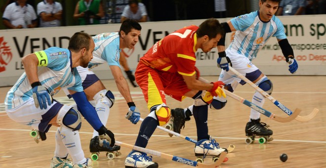 España se proclamó subcampeona del mundo de hockey patines en 2015 al perder la final contra Argentina.