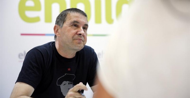 El candidato a lehendakari de EH Bildu, Arnaldo Otegi.- EFE/LUIS TEJIDO