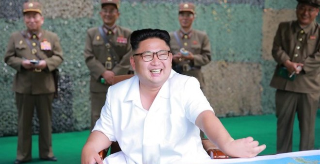 El líder de Corea del Norte, Kim Jong Un.