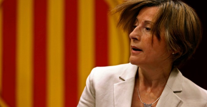 La presidenta del Parlament, Carme Forcadell. EFE