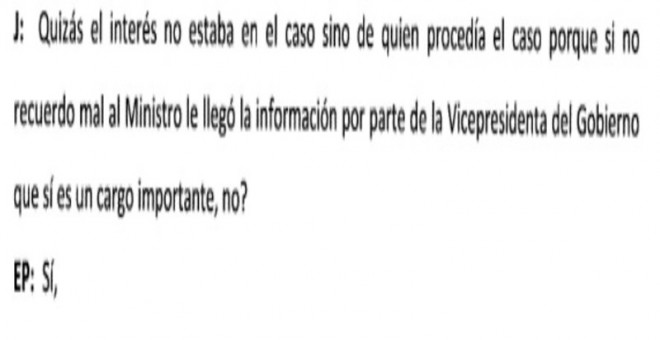 Declaración ex comisario Eugenio Pino en noviembre de 2015.