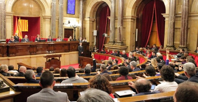 Pleno del Parlament. / EUROPA PRESS