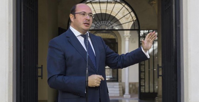 El presidente de Murcia defiende su actuación en la obra de Puerto Lumbreras / EFE