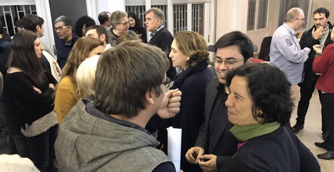 La reunió del grup impulsor dels Comuns.