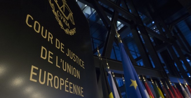 Entrada del Tribunal de Justicia de la UE, en Luxemburgo. AFP