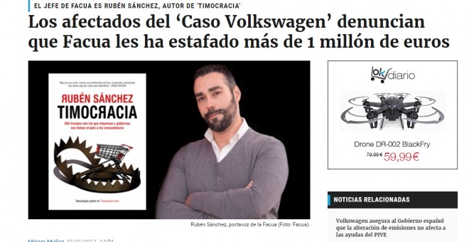 Noticia de 'Okdiario'.