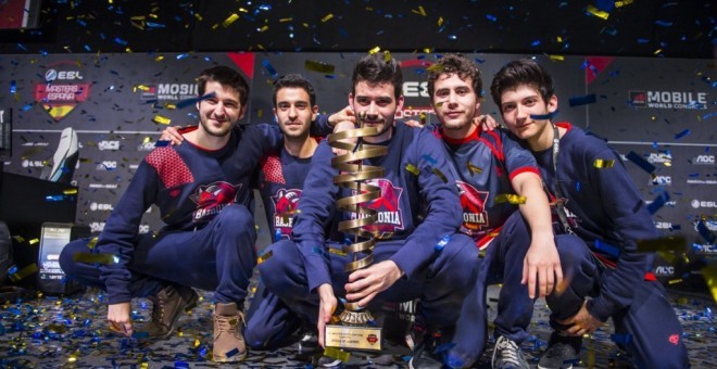 Equip d'eSports del Baskonia, vencedores de l'ESL Masters 2016 a Barcelona / ESL