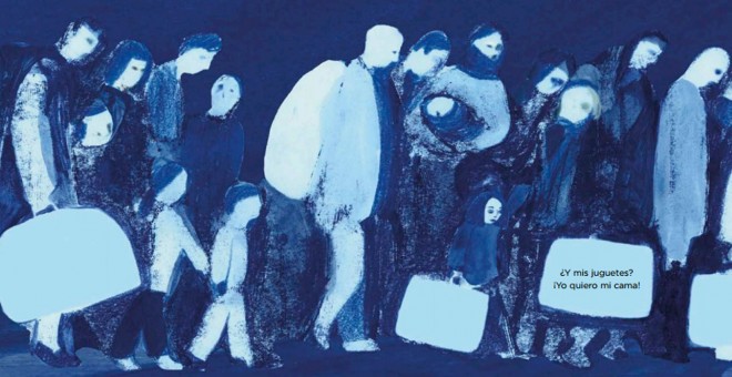 El drama de la migración en la mirada de una niña.- LA GALERA