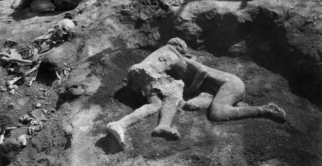 Los célebres 'amantes' de Pompeya