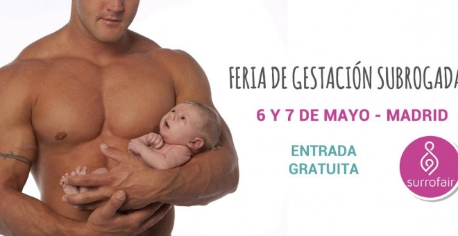 Cartel de la Feria de la Gestación Subrrogada