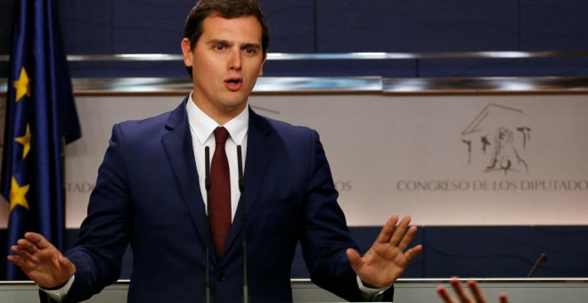 El presidente de Ciudadanos, Albert Rivera, en una imagen de archivo. REUTERS