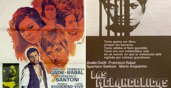 Carteles de 'Las melancólicas'