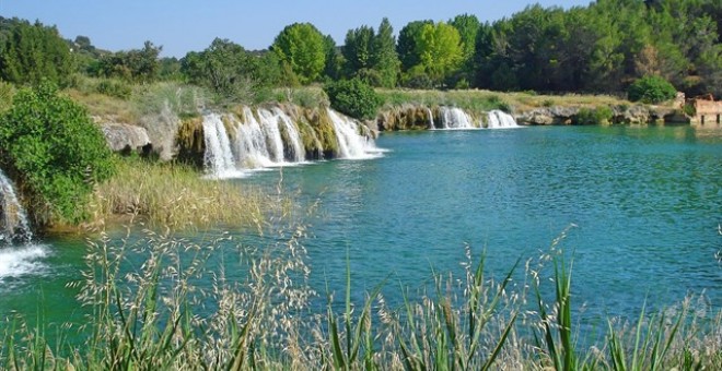 Lagunas de Ruidera (entre Albacete y Ciudad Real)