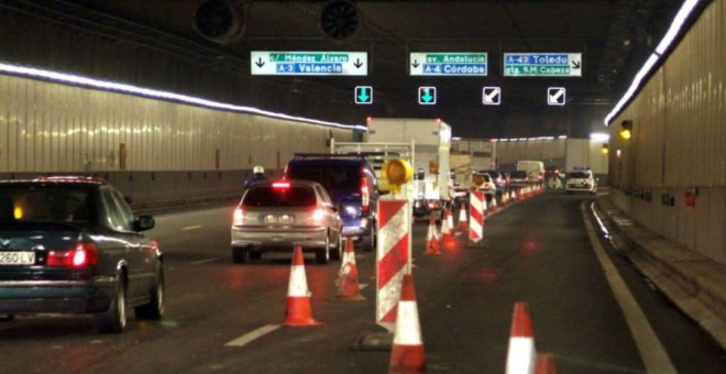 Obras en la M-30 / EFE