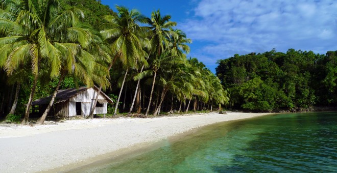 Una de las islas donde van los turistas que pagan por esta experiencia.