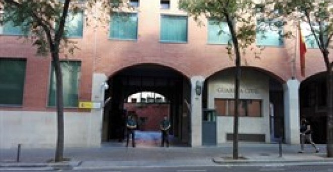 Cuartel de la Guardia Civil en Barcelona. / EUROPA PRESS