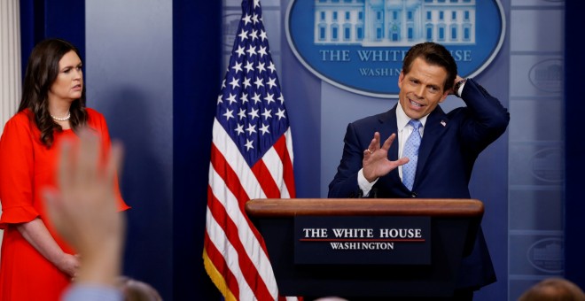 El director de comunicación de la Casa Blanca, Anthony Scaramucci.- REUTEERS