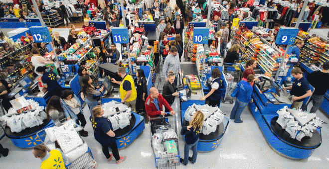 Imagen del supermercado estadounidense Walmart.