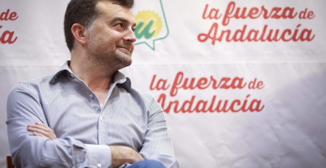 El coordinador regional de IU, Antonio Maíllo. EFE