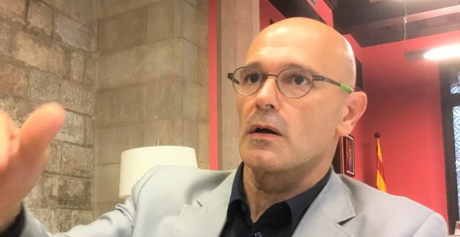 Raül Romeva, conseller d'Afers i Relacions Institucionals i Exteriors