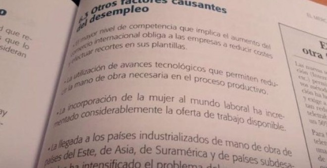 Las mujeres tienen la culpa del desempleo