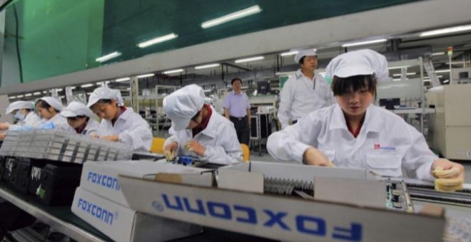 La fábrica Foxconn. EFE