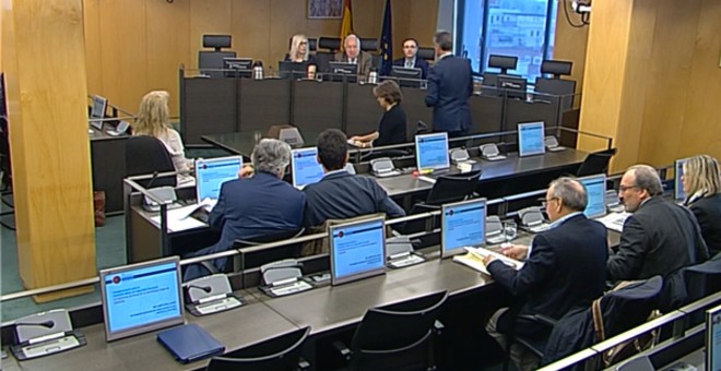 Vista general de la comisión de Seguridad Nacional del Congreso de los Diputados, celebrada este miércoles.