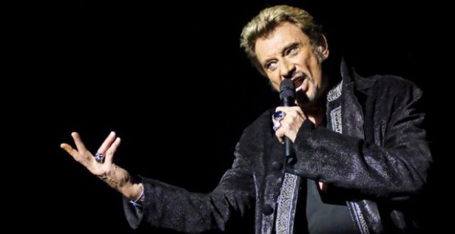 El cantante francés Johnny Hallyday.- EFE