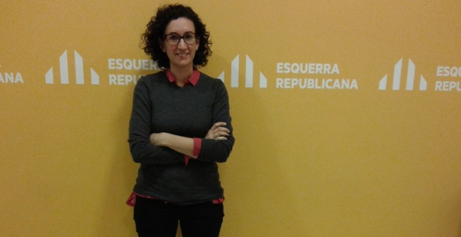 La secretaria general d'ERC i número 2 de la llista de la formació al 21D, Marta Rovira. / Marc Font.