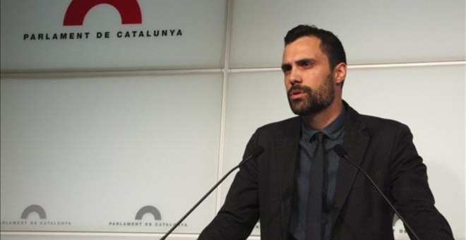 El diputado Roger Torrent.