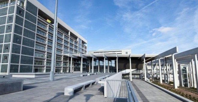 Edificio del Hospital Universitario de Burgos (HUBU).