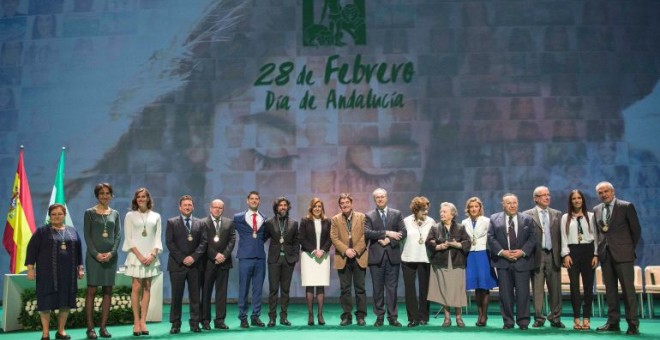 Los premiados de la edición de 2017. Junta de Andalucía